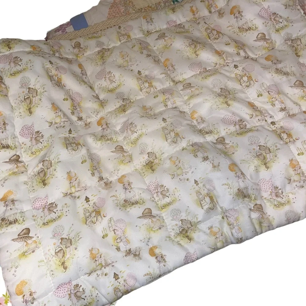 Vintage Kozee Komfort Holly Hobby Baby Kids Comforter  Crib Comforter